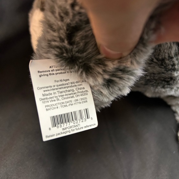 Elephant Plush Stuffed Animal - Picture 9 of 9